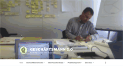 Desktop Screenshot of geschaeftsmann20.com